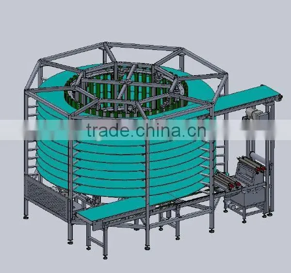 Toast Bread Spiral Cooling Tower, Bakery Spiral Cooling Conveyor, Bread Spiral Cooling Tower ,spiral Conveyor photo-3