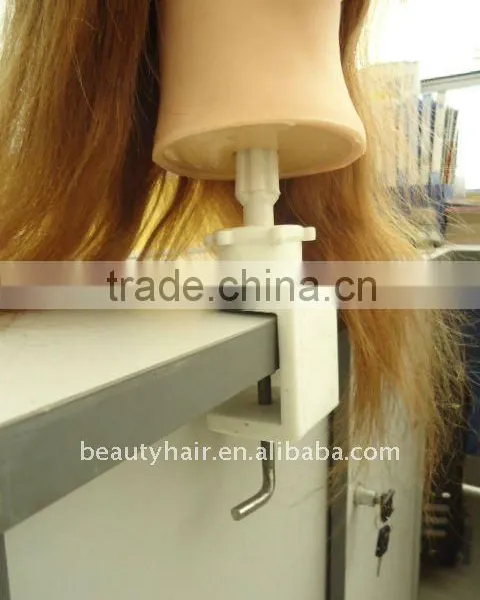 Plastic desktop Mannequin head holder,Training head holder
