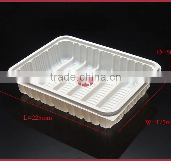 Custom APET Plastic Food Container With Lid Frozen Food Box Packaging XS-CYJ-001 photo-2
