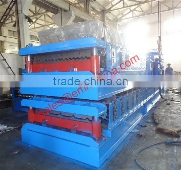 EMM30-252-1008 Used Portable Metal Deck Roll Forming Machine Price photo-4