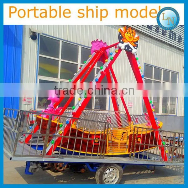 Playground Equipment Kids Pirate Ship Ride!!! Amusement Park Ride Small Pirate Ship for Sale photo-6