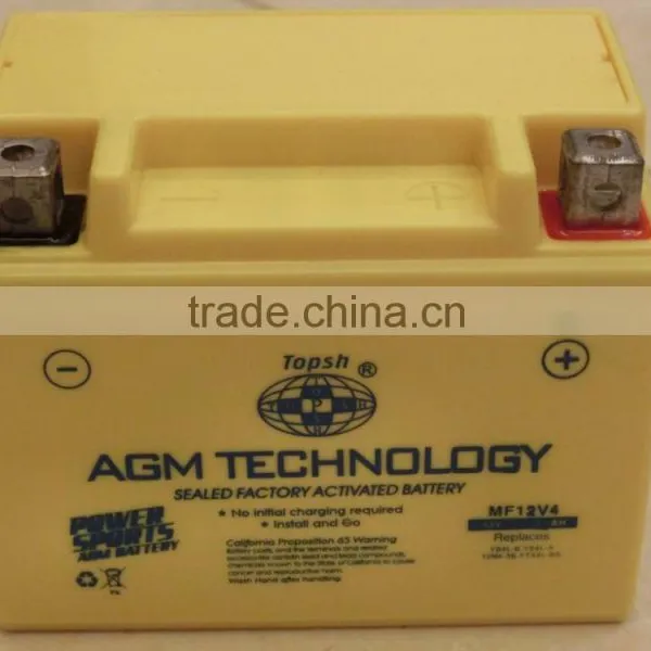 MOTORCYCLE BATTERY(YTX4L-BS 12V4AH) photo-3