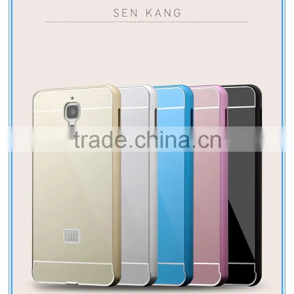 Wholesale PC Case With Metal Frame Mobile Phone Case for Xiaomi 4 photo-3