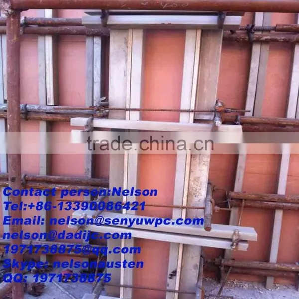 Wpc Building Template for Formwork Construction Chinese Shuttering Plywood With CE