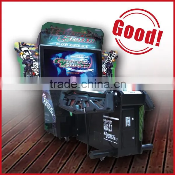 Coin Operated Touch Screen Video Game Machines 42_LCD_Ghost_squad Shooting Arcade Game Machine Racing go Karts Slot Machine