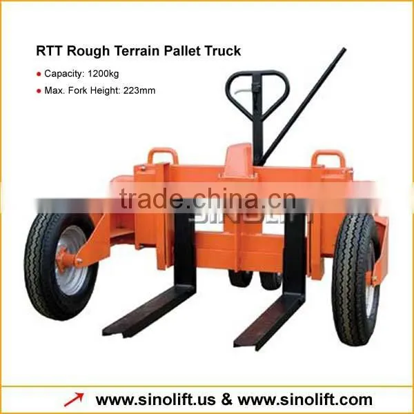 RTT12 Series All Terrain Pallet Truck With Cheap Price photo-2