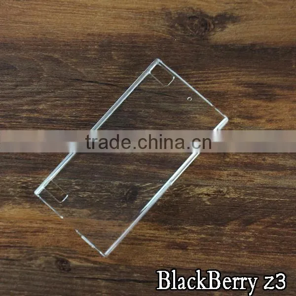 High Quality Mobile Phone Case for Blackberry Z3, PC Crystal Hard Phone Cover BB Z30 OEM&ODM photo-2