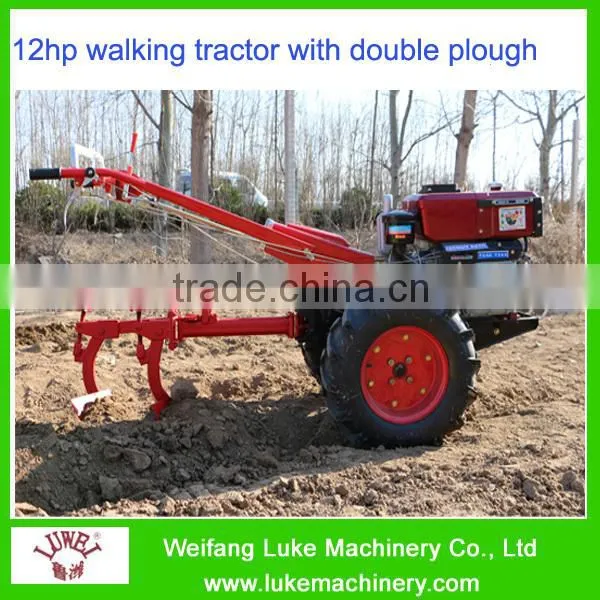 Good Quality Diesel Walk Behind Tractor 15hp Diesel Durable Usage photo-2