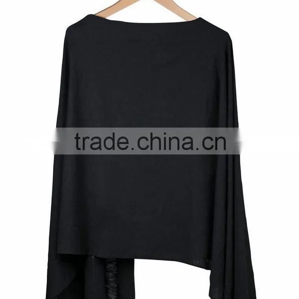 Luxurious Bamboo Comtforter Breastfeeding Dark Brown Nursing Cover and Poncho photo-2