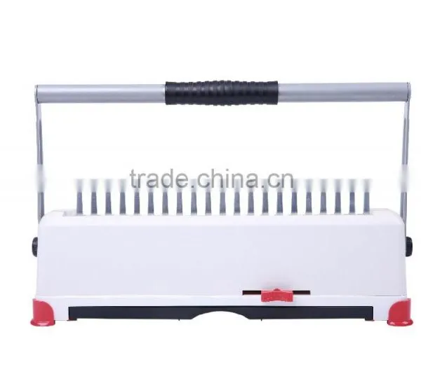 Manual Plastic Comb Binder Machine for 12sheets of A4 Paper photo-2