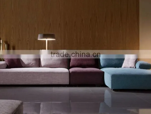 High Quality Living Room L Shape Fabric Sofa Sets With All Kinds of Color to Choose photo-4