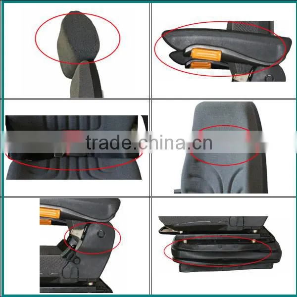Hot Selling Grammer Fabric Suspension Tractor Seat(YS18) photo-5