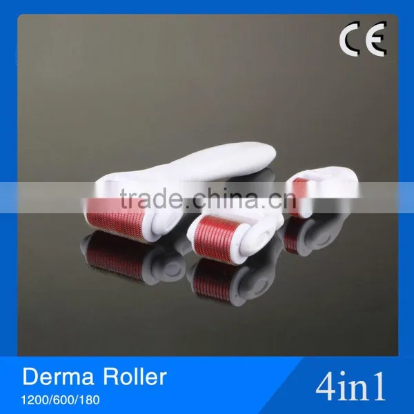 Home Use Beauty Equipment Micro Needle Therapy Derma Roller DRS Kits 4 in 1 Derma Roller for Skin Care photo-4