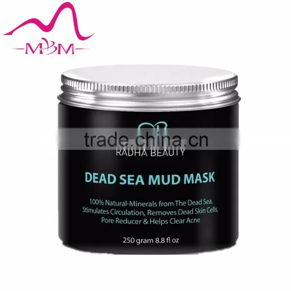 ODM/OEM Deep Dead Sea Mud Pack Private Label Dead Sea Extract Mud Mask