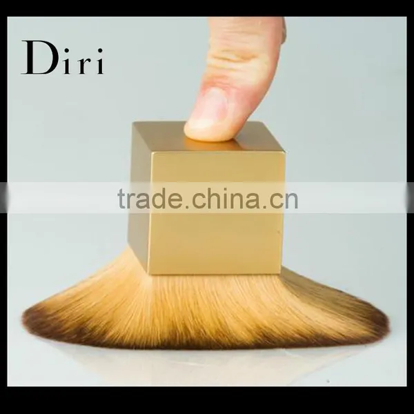China Wholesale Square Powder Kabuki Brush Gold Color Brush photo-5