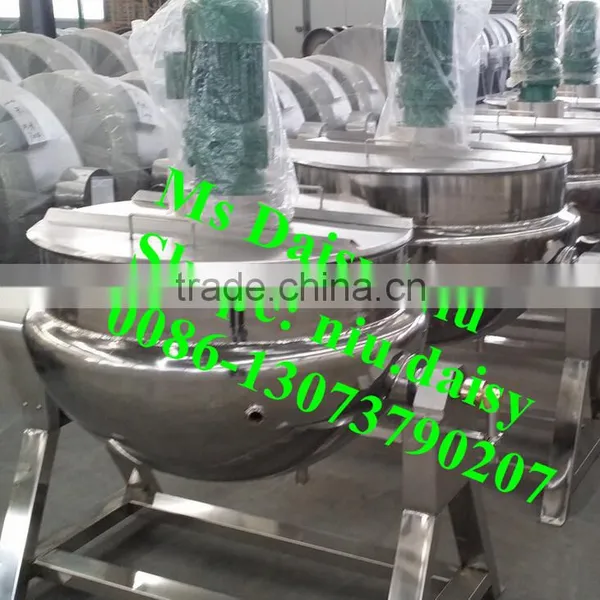 Commerical Tilting Jacketed Kettle/agitator Kettle/steam Cooking Kettle With Agitator photo-4