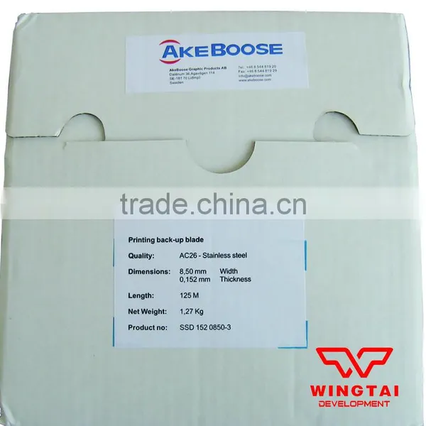 Sweden AKE Stainless Steel Doctor Blade Back-up Blade photo-5
