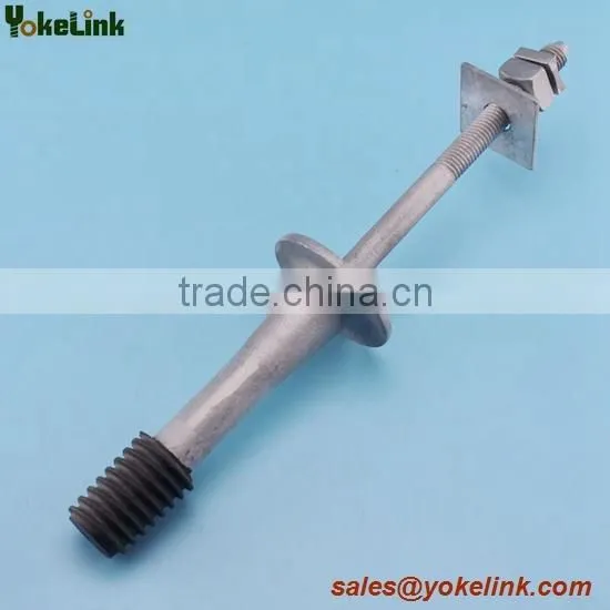 Carbon Steel Structural Electrical 11kv Spindle Pin Insulator 1'' photo-2