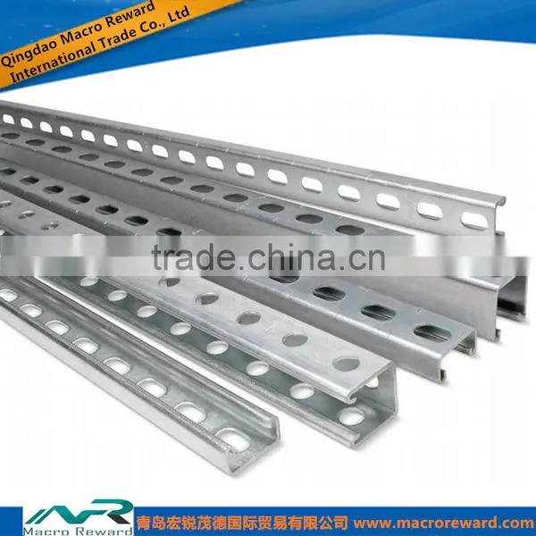 12.14.16.18 Guage ASTM Steel Strut Channel of C Channel U Channel photo-5