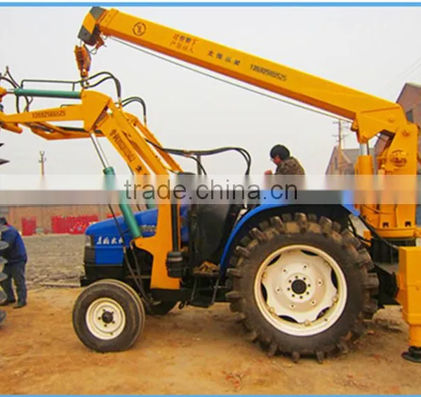 New Type Wheeled Type Trench Ditching Digger Integrated Machine photo-5