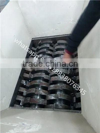 Manufacture Automatic Foam Waste Tire Wood Shredder Machine Plant photo-3
