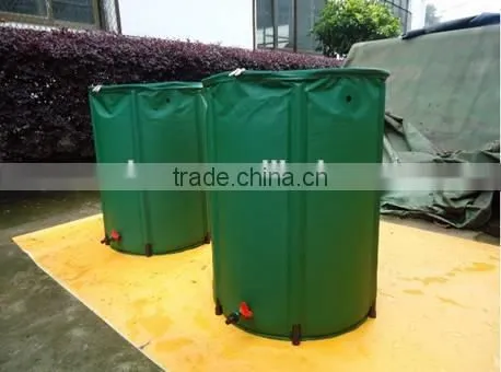 Garden Pvc Rain Water Barrel, Flexible Rainwater Barrel 250liter photo-3