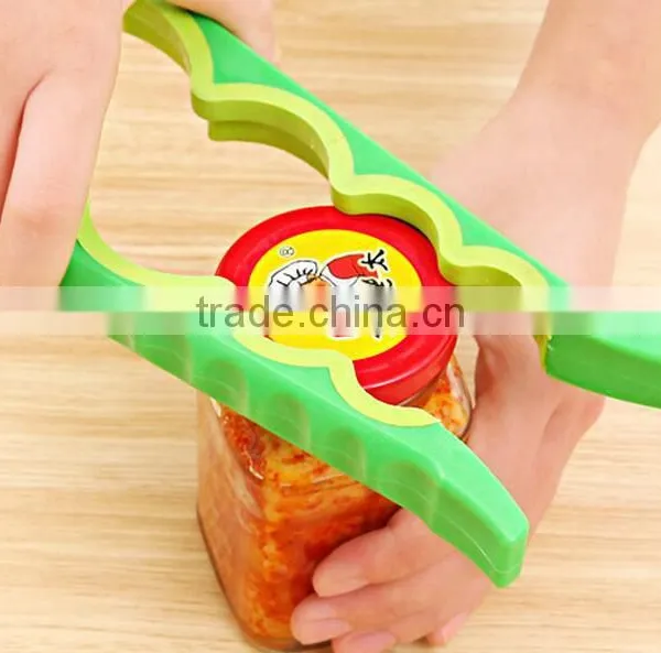 CY130 Slip Resistant Grip Sturdy Multipurpose Kitchen Tool Jar Bottle Can Opener photo-6