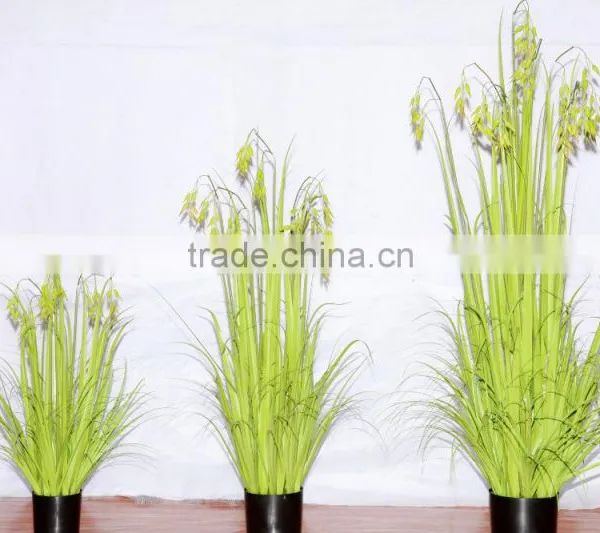 Artificial Onion Grass,potted Artificial Grass,decorative Artificial Wheat Grass photo-3
