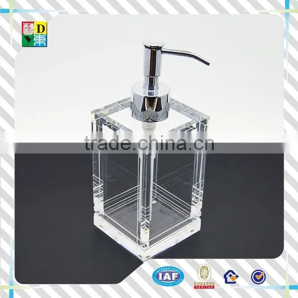 High Quality Polygon Colored Acrylic Bathroom Set From China /custom Design Acrylic Bathroom Set for Hotel in Wholesaler Price photo-6