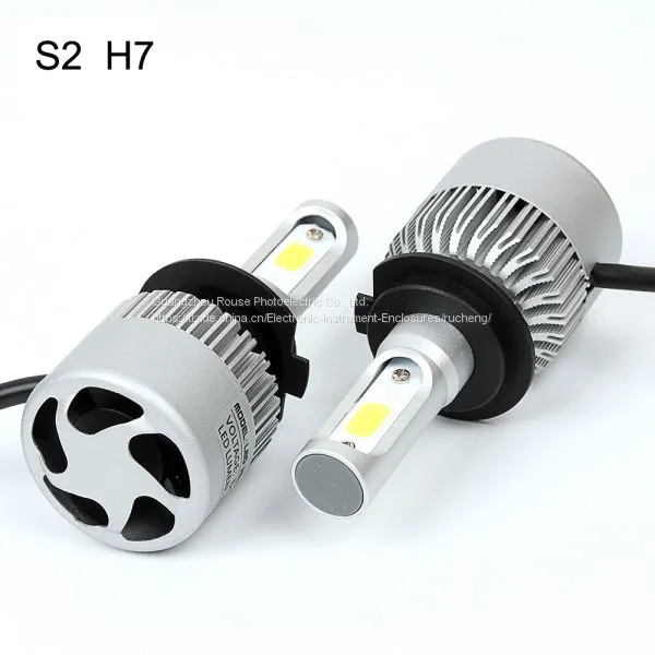 2017 New Products 9-32V S2 H7 Cob Led Car Headlight High/low 72w 8000lm 2.5a Led Car Headlight photo-2