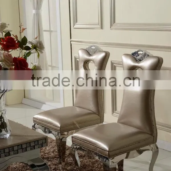 Hot Selling Modern Wooden Dining Table Set Dining Table and Chair for Stainless Steel Furniture and Home Furniture photo-3