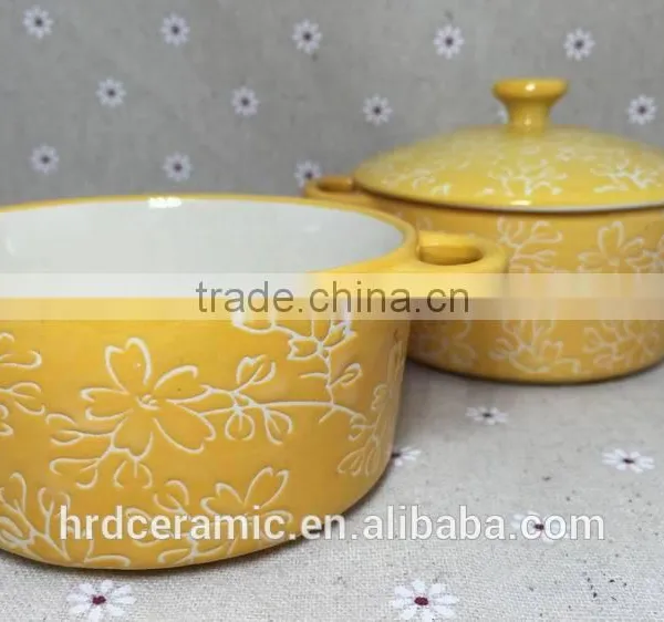 The Hot Sale Ceramic Soup Pot/restaurant Cheap Ceramic Soup Pot photo-4
