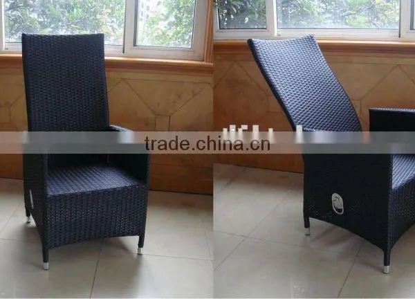 Outdoor High Back Rattan Chairs photo-5