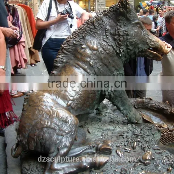 Famous Cast Bronze Wild Boar Statue for Sale photo-3