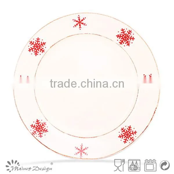 Chritmas Ceramic Plate/ceramic Christmas Plate/ceramic Gift Plate photo-4