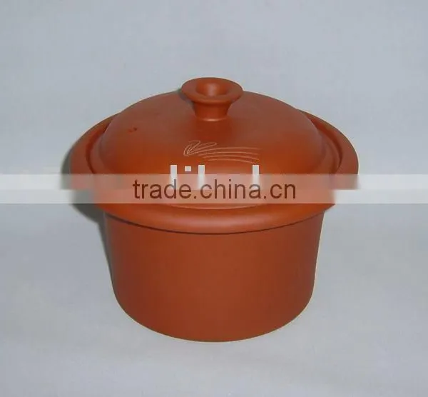 Stoneware red clay pot for Slow cooker(cooker,inner pot)