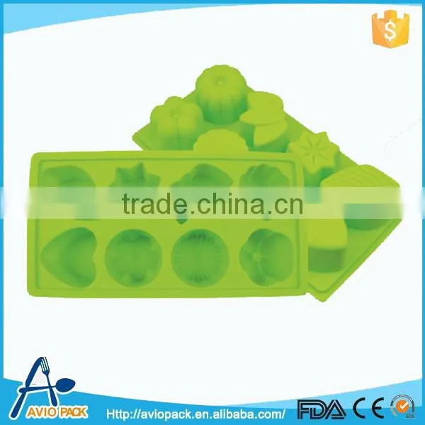 Colorful Silicone Ice Cube Tray photo-3
