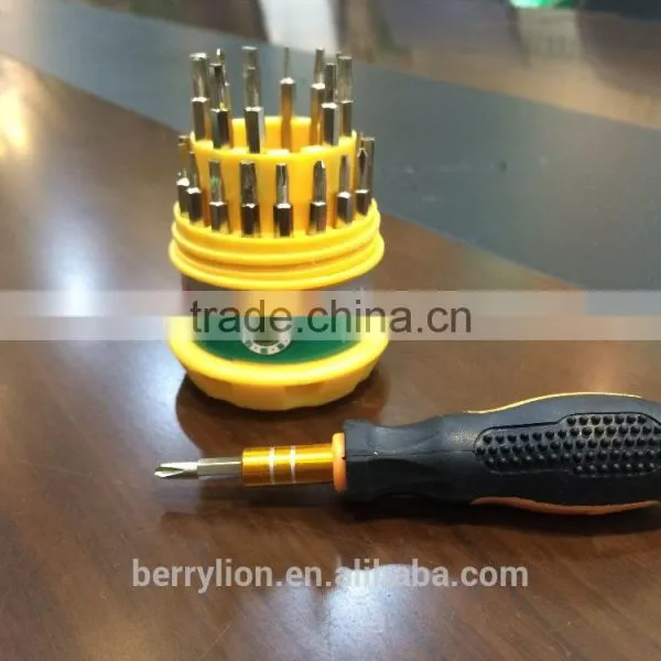 Berrylion Polished High Quality 31ps Screwdriver Bit Stainless Steel Screwdriver Bit photo-5