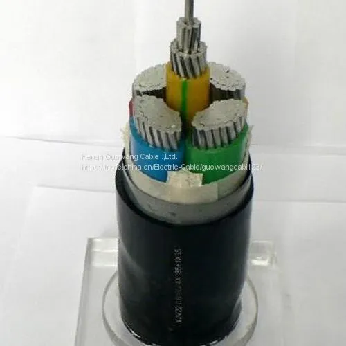 High Quality Aluminum Conductor XLPE Jacket Steel Wire Armoured Copper Braid Shielded PVC 4*50MM2 Price Per Meter photo-5