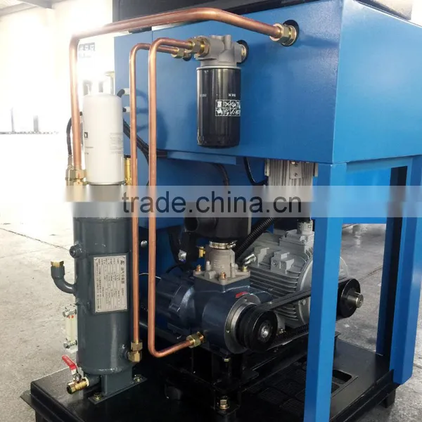 7.5kw 10hp 380V 50hz 3 Phase Belt Driven Rotary Screw Compressor SB10 photo-2