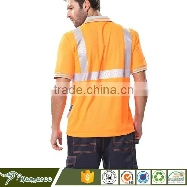 Insulation Reflective Strips Reflective Polo Shirt Clothes photo-3