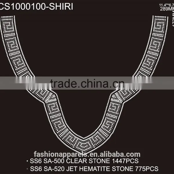 Custom Simple Line Rhinestone/Acrylic /Gem Stone Glitter Hot Fix Rhinestone for Clothing photo-4