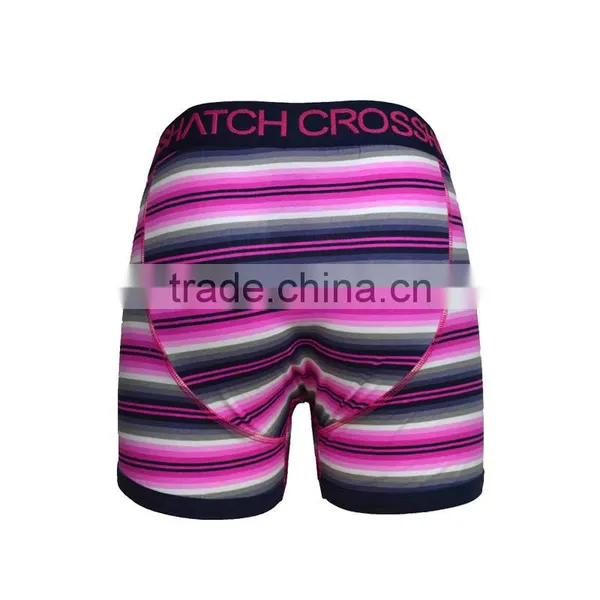 Sexy Seamed Man's Cotton Fabric Spandex Boxer Underwear photo-3