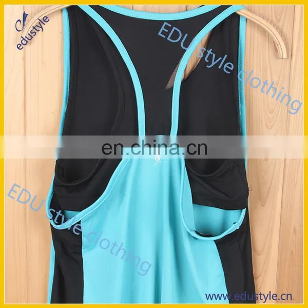 Design Your Own Printing Logo Custom Mens Stringer Tank Top photo-4