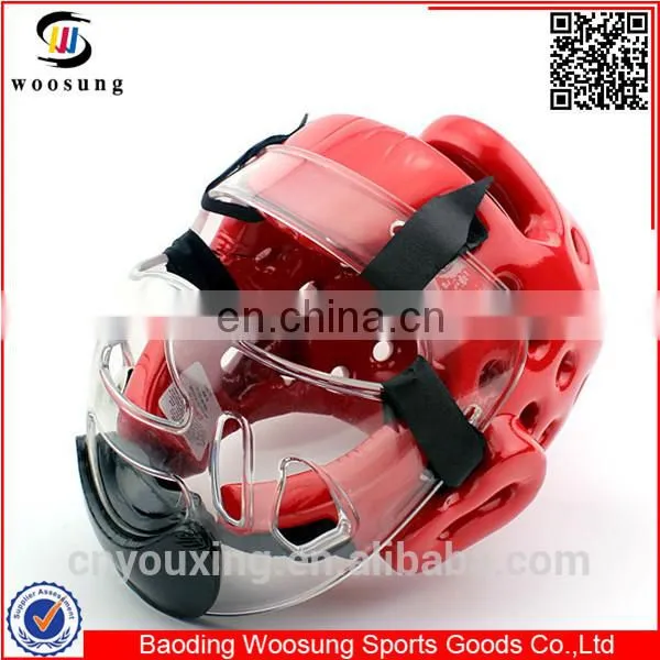 Martial Arts Protector Head Guard Taekwondo Face Shield
