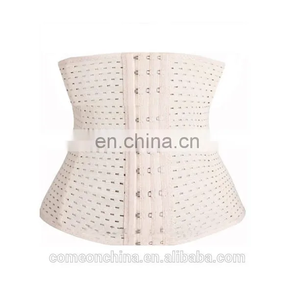 Women's Shaper Latex Rubber Waist Trainer Cincher Underbust Corset Shapewear