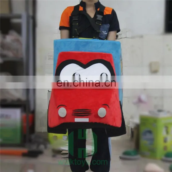 HI CE 2017 New Design!!! Blue Bus Costume for Party, Mascot Costume for Adults photo-4