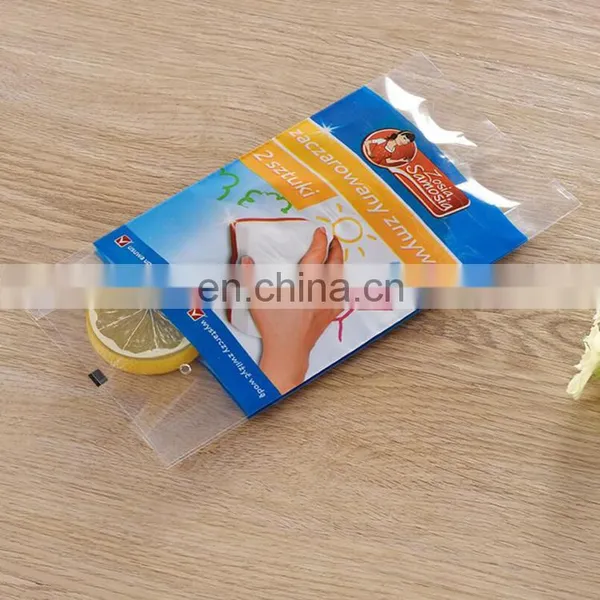 Opp/cpp/pvc Laminated Clear Packaging Bag With Custom Printing With Side Gusset photo-3