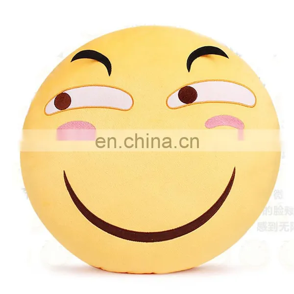 Stock Designs OEM&ODM Accepted Plush Emoji Pillows photo-2