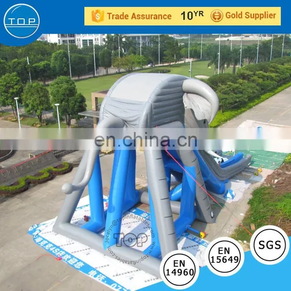 TOP INFLATABLES Brand New Clearance Inflatable Pool Used Fiberglass Water Slide for Sale photo-3